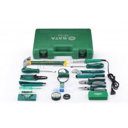 Набор инструментов SATA 28 предметов, комбинированный слесарный, монтажный 05166