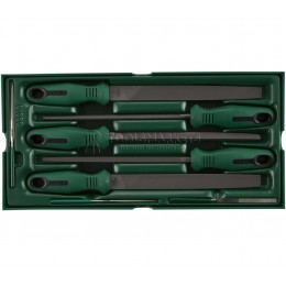 Набор инструментов SATA 8 предметов, напильники и надфили, ложемент 09910