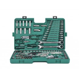 Набор инструментов SATA 160 предметов, комбинированный слесарный 09941