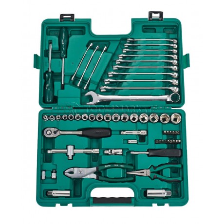 Набор инструментов SATA 80 предметов, комбинированный 09942