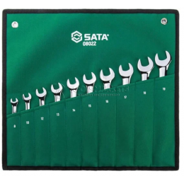 Набор ключей 10 предметов, комбинированные SATA 08022