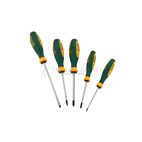 Набор отверток 5 предметов, комбинированный, серия G SATA 09334