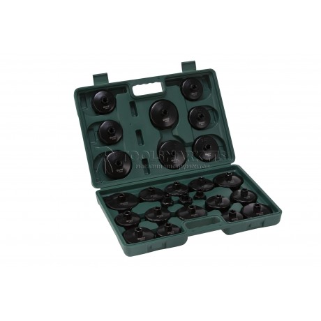 Набор съемников масляного фильтра, 25 предметов, ключ-чаша SATA 09705