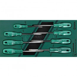 Набор отверток 8 предметов, Torx, ложемент SATA 09955A