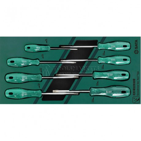 Набор отверток 8 предметов, Torx, ложемент SATA 09955A