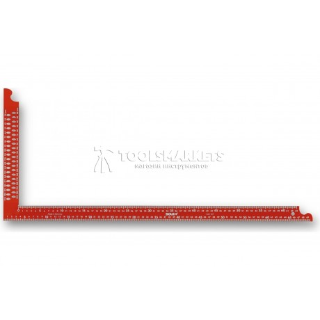 Угольник плотницкий SOLA ZWCA 600, красный, 600х280 мм 56132001