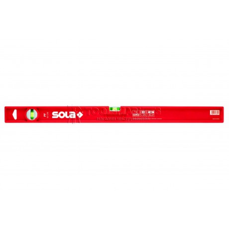 Уровень SOLA пластиковый PF 60, L=60 см, 2 глазка 01412801
