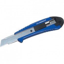 Нож технический Aluminist 18 мм синий алюминиевый корпус 3 лезвия TAJIMA AC500B/B1
