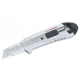 Нож технический Aluminist 25 мм серебристый 3 лезвия c автофиксацией TAJIMA AC700C/S1-2