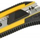 Технический нож GRI 18 мм с обрезиненным корпусом и автофиксацией лезвия TAJIMA LC560B/Y1