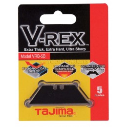 Заказать Лезвия V-Rex трапезоидные для ножей VR101 /10 шт в футляре TAJIMA VRB2-10B/Y1 отпроизводителя TAJIMA