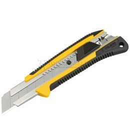 Заказать Технический нож GRI 25 мм с обрезиненным корпусом и автофиксацией лезвия TAJIMA LC660B/Y1 отпроизводителя TAJIMA