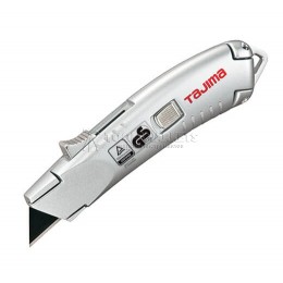 Заказать Нож V-REX трапезоидный с выдвижным лезвием серебристый алюминиевый корпус TAJIMA VR103S отпроизводителя TAJIMA