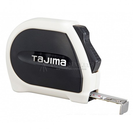 Рулетка измерительная SIGMA STOP MEASURES 3 м х 16 мм цвет черно-белый TAJIMA SS630MGLB