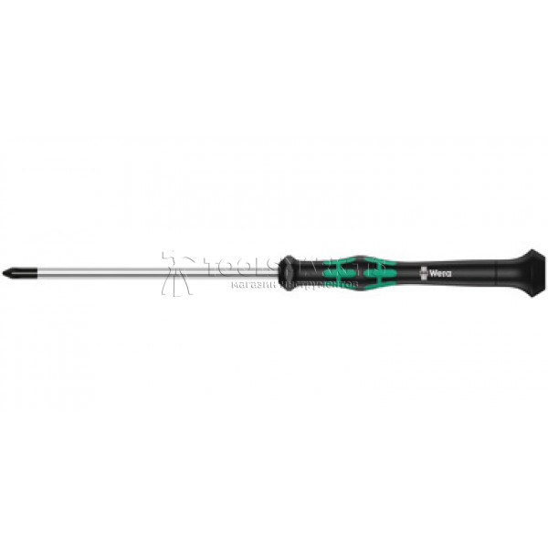 Крестовая отвертка для электронщиков PH 00 x 60 мм 2050 PH WERA WE-118020