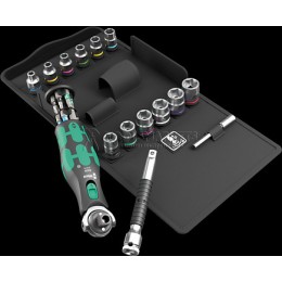 Набор бит и головок с держателем WERA 8009 Zyklop Pocket Set 3 27 предметов WE-004284