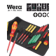Набор бит с битодержателем WERA Kraftform Kompakt VDE 17 Universal 1 Tool Finder, 17 предметов WE-006611