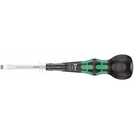 Плоская отвертка WERA 1834 SL Kraftform Ball-Grip 1 мм x 6 мм x 100 мм WE-007900 Плоская отвертка WERA 1834 SL Kraftform Ball-Grip 1 мм x 6 мм x 100 мм WE-007900