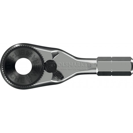 Трещотка-бита хвостовик 1/4" WERA 8011 Zyklop Mini 4 WE-003662 Трещотка-бита хвостовик 1/4" WERA 8011 Zyklop Mini 4 WE-003662