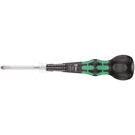 Крестовая отвертка WERA 1855 PZ Kraftform Ball-Grip PZ 2 x 100 мм WE-007910