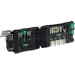 Набор бит и головок с трещоткой WERA Tool-Check Modular Set 1 Набор из Tool-Check Modular 1 50 предметов WE-056490