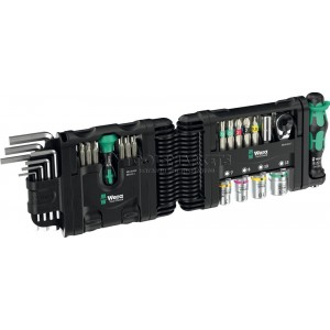 Набор бит и головок с трещоткой WERA Tool-Check Modular Set 1 Набор из Tool-Check Modular 1 50 предметов WE-056490