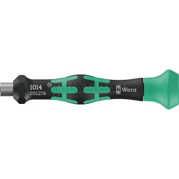 Отвертка-битодержатель для 4 мм бит WERA 1014 Kraftform Micro , 4 мм x 80 мм WE-051278