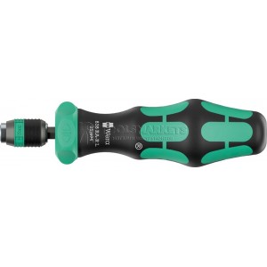 Отвертка-битодержатель с трещоткой WERA , 838 RA-R L 142 мм, 1/4" С 6.3 / E6.3 WE-051494