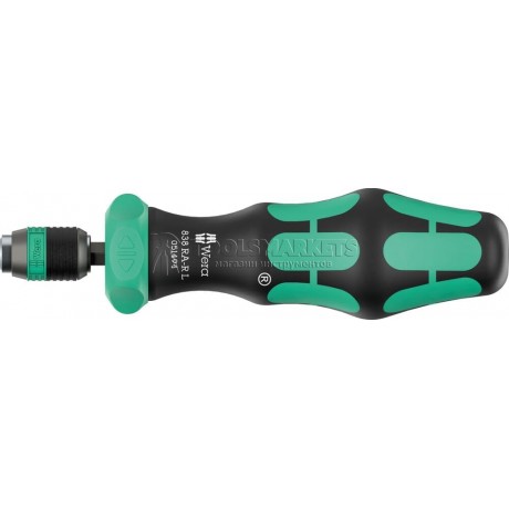 Отвертка-битодержатель с трещоткой WERA , 838 RA-R L 142 мм, 1/4" С 6.3 / E6.3 WE-051494 Отвертка-битодержатель с трещоткой WERA , 838 RA-R L 142 мм, 1/4" С 6.3 / E6.3 WE-051494