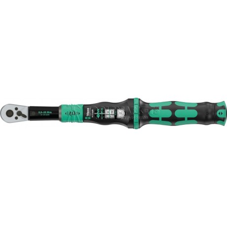 Динамометрический ключ WERA Lock A 5 серии Click-Torque, регулируемый, для правой затяжки, 2.5-25 Нм WE-075690 Динамометрический ключ WERA Lock A 5 серии Click-Torque, регулируемый, для правой затяжки, 2.5-25 Нм WE-075690
