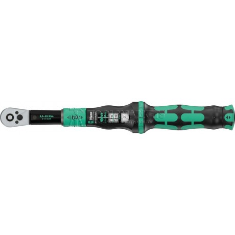 Динамометрический ключ WERA Lock A 5 R/L серии Click-Torque, регулируемый, для правой и левой затяжки, 2,5-25 Нм WE-075693 Динамометрический ключ WERA Lock A 5 R/L серии Click-Torque, регулируемый, для правой и левой затяжки, 2,5-25 Нм WE-075693