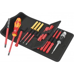 Заказать Набор бит с битодержателем WERA Kraftform Kompakt VDE 18 Universal 1 Tool Finder 18 предметов WE-006613 отпроизводителя WERA
