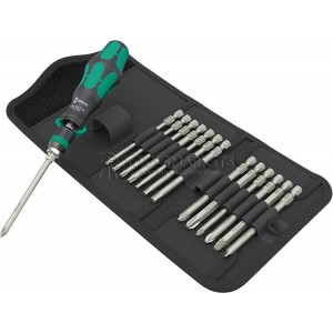 Набор бит с битодержателем WERA Kraftform Kompakt 838 RA-R M Set 1 15 предметов WE-051061