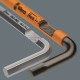 Набор Г-образных ключей WERA 950/9 Hex-Plus Multicolour 3 метрические размеры, BlackLaser, 9 предметов WE-133165