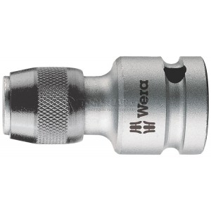 Переходник WERA 784 C 1/2" c быстросменным битодержателем, 5/16 дюйм x 50 mm WE-042768