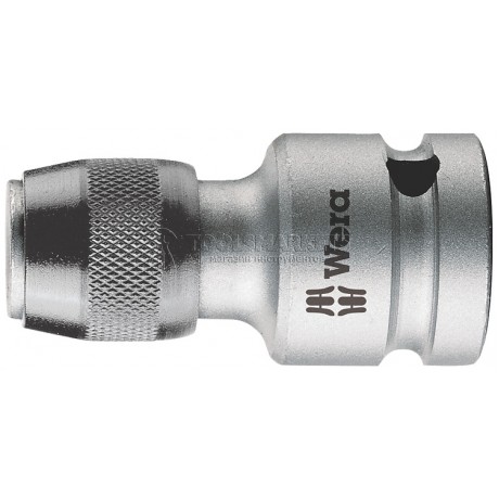 Переходник WERA 784 C 1/2" c быстросменным битодержателем, 5/16 дюйм x 50 mm WE-042768