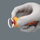 Набор насадок с отвёрткой-битодержателем WERA Kraftform Kompakt VDE 17 RA 1 Tool Finder c трещоткой, 17 предметов WE-006618