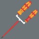 Набор насадок с отвёрткой-битодержателем WERA Kraftform Kompakt VDE 17 RA 1 Tool Finder c трещоткой, 17 предметов WE-006618