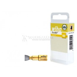 Заказать Бита DuraBit шлиц 25 mm в пластиковой коробке Wiha 24713 отпроизводителя WIHA