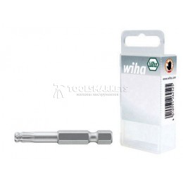 Бита Professional TORX Т20 Т25 Т30 со сферической головкой 50 mm 3 предмета Wiha 32807