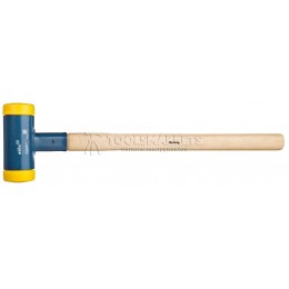 Заказать Кувалда без отдачи с деревянной ручкой 4550 гр жёлтый средней твёрдости Wiha 02101 отпроизводителя WIHA