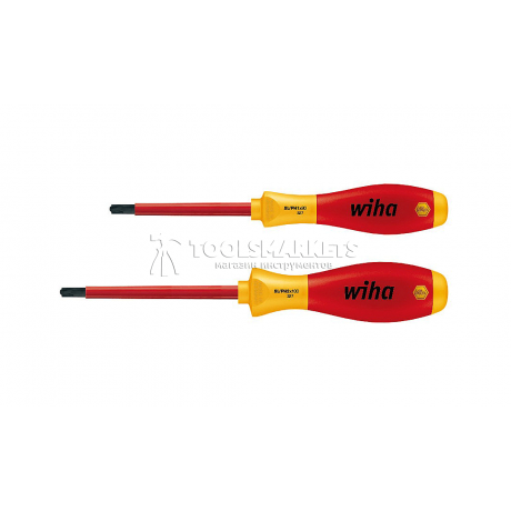 Набор отверток SoftFinish electric SB 327 S2 VDE 2 предмета Wiha 32281