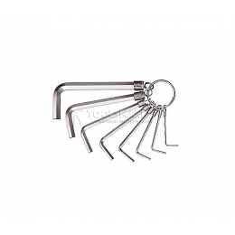 Набор шестигранных штифтовых ключей HEX на кольце 351 R8, 8 предметов Wiha 01180