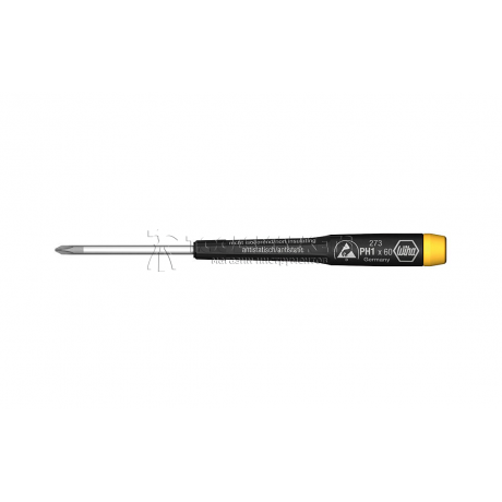 Отвертка Precision ESD Phillips 273 PH0 x 50 крестовая Wiha 07641