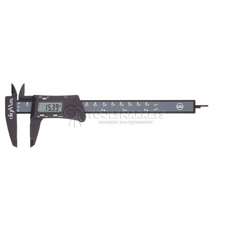 Штангенциркуль с цифровой шкалой digMax точность 0.01 мм до 150 мм Wiha 29422