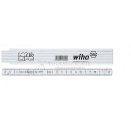 Заказать Складной метр Longlife 2 m 10 звеньев белый Wiha 27057 отпроизводителя WIHA