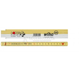 Заказать Складной метр Longlife Plus 2 m 10 сегментов жёлтый/белый Wiha 27060 отпроизводителя WIHA
