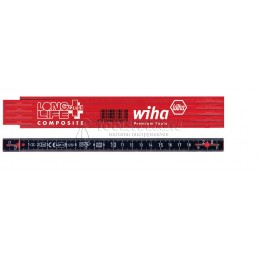 Заказать Складной метр Longlife Plus Composite 2 m 10 звеньев красный/чёрный Wiha 37067 отпроизводителя WIHA
