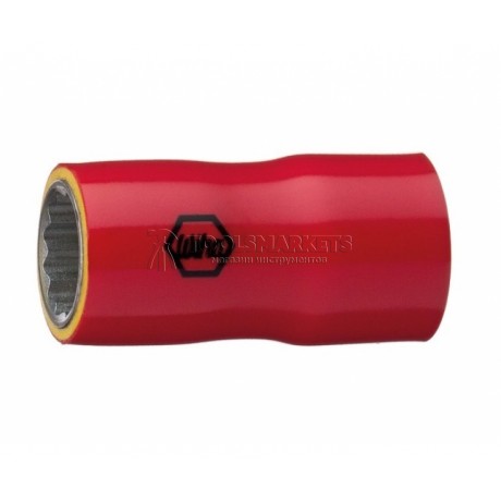 Головка торцевого ключа 19 мм VDE Wiha 36682 Головка торцевого ключа 19 мм VDE Wiha 36682