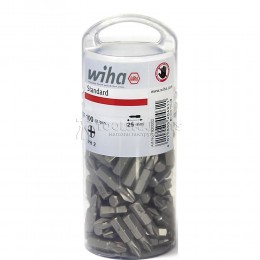 Набор бит Standard 25 мм Phillips, 100 предметов, 1/4", в большой упаковке серия 7929ZPH WIHA WH-40461